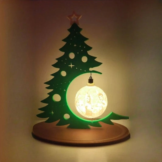 DIY Hollow Ball Christmas Tree Decoration Tabletop Xmas Ornament