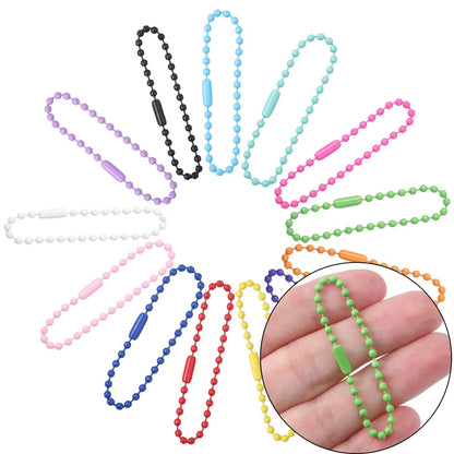 Ball Bead Chains 11.5cm DIY Jewelry Connector 20/40/60/80pcs Set