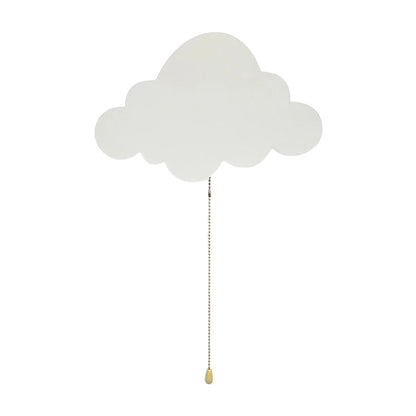 Battery Operated Cloud Wall Light - Floating LED Lamp Kids Nursery