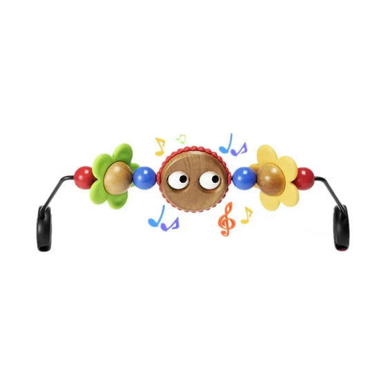 Baby Spiral Rattle Play Arch - Stroller Car Seat Hanging Toy