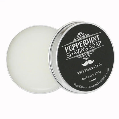 Organic Handmade Shaving Soap Bar - Smooth Texture Face Cleanser