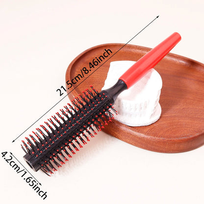 Quiff Roller Brush Non-Slip Round Hair Brush Styling Tool Unisex