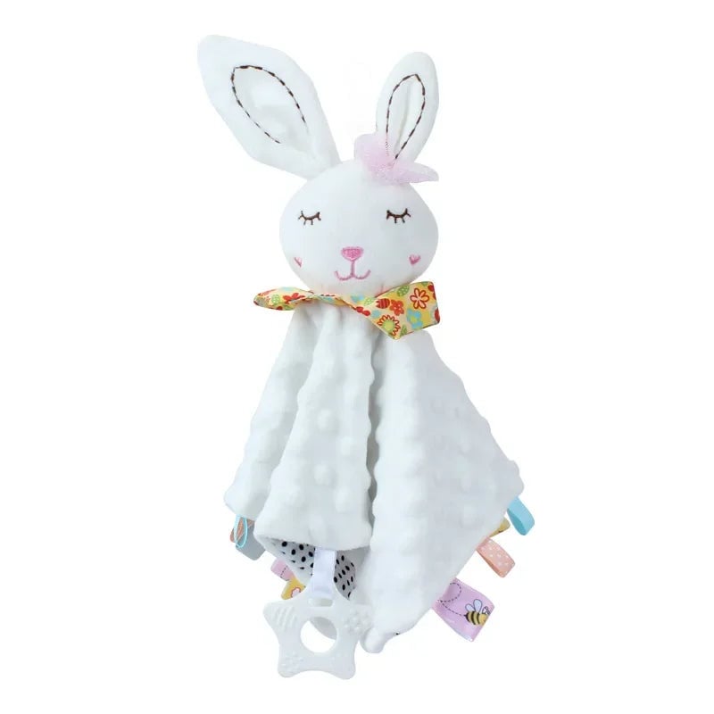 Custom Embroidered Baby Safety Doll - Personalized Animal Design