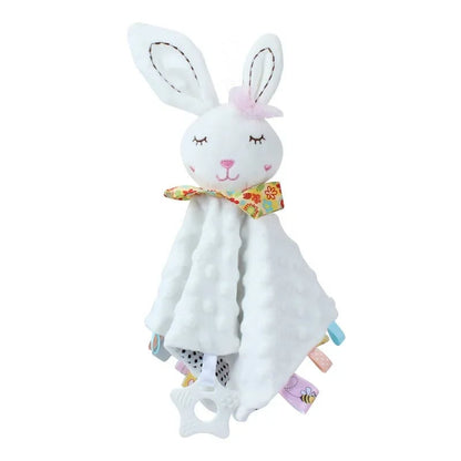 Custom Embroidered Baby Safety Doll - Personalized Animal Design
