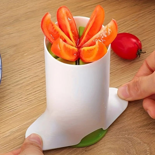 ABS Manual Vegetable Chopper - Multi-Purpose Kitchen Slicer Tool