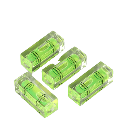 Large Square Dual Line Bubble Level - Precision Mini Spirit Level Tool