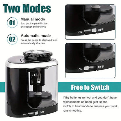 Electric Desktop Pencil Sharpener 6-8mm Automatic Assembly