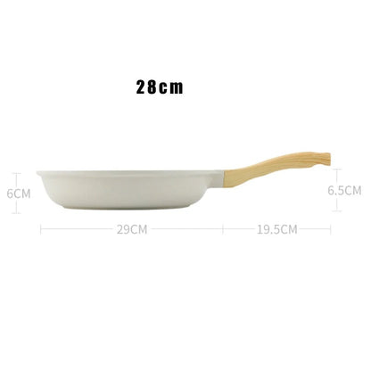 Non-Stick Ceramic Wok Pan - Induction Gas Compatible Universal