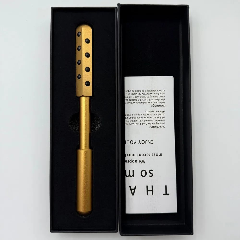 24 Germanium Acupoint Face Roller Stick - Gua Sha Massage Tool