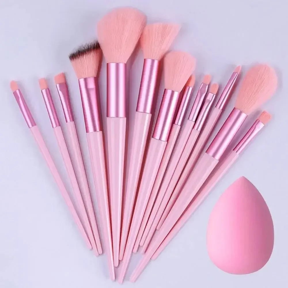 Professional Makeup Brush Set - Soft Kabuki Foundation Eyeshadow