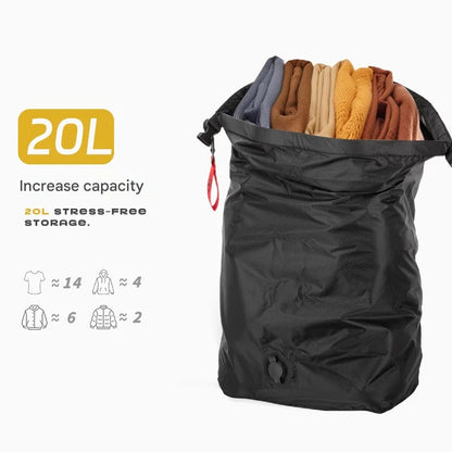 Large Waterproof Vacuum Compression Storage Bag for Travel Luggage