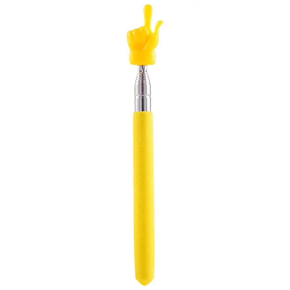 Retractable Finger Pointer Stick – Stainless Steel Telescopic Teaching Pointer