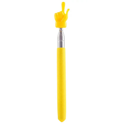 Retractable Finger Pointer Stick – Stainless Steel Telescopic Teaching Pointer