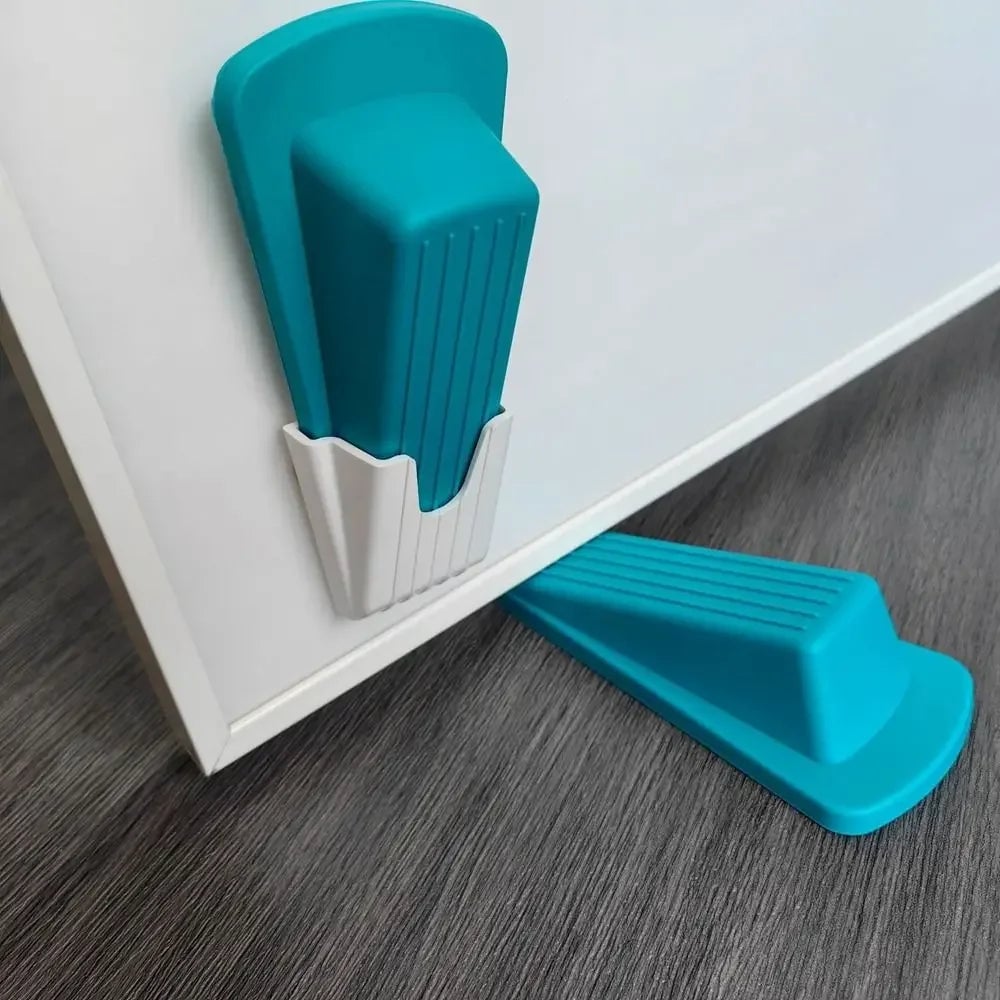 Safety Silicone Door Stopper - Anti-Collision Block Wedge