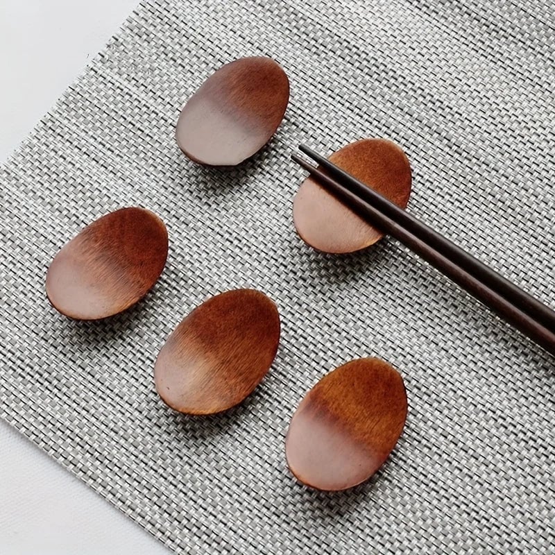 Japanese Ingot Chopstick Rest Set - 5pcs Creative Dining Pillows