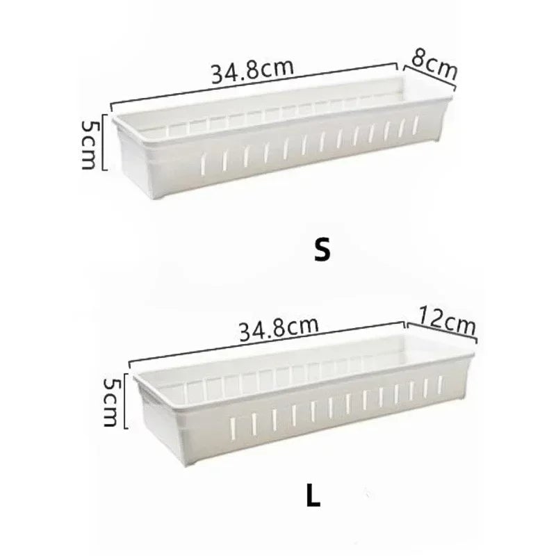 Adjustable Kitchen Drawer Organizer with Divider Cutlery Storage