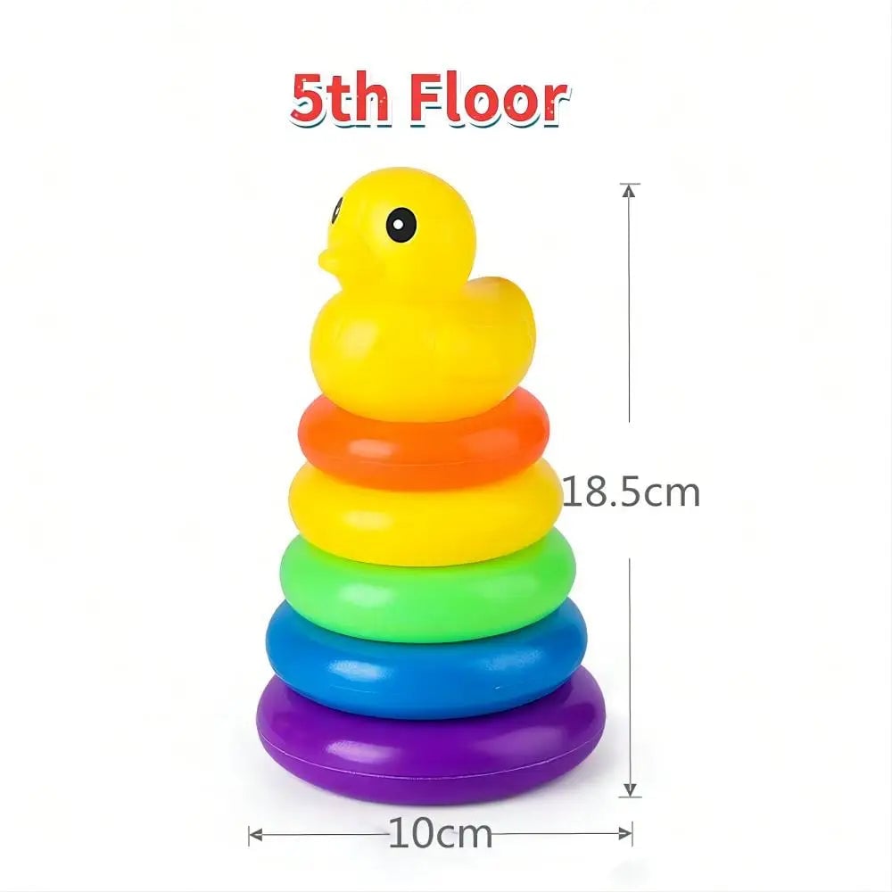 Montessori Rolling Ball Tower - Educational Stacking Track Toy 1-3 Years