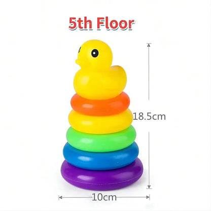Montessori Rolling Ball Tower - Educational Stacking Track Toy 1-3 Years