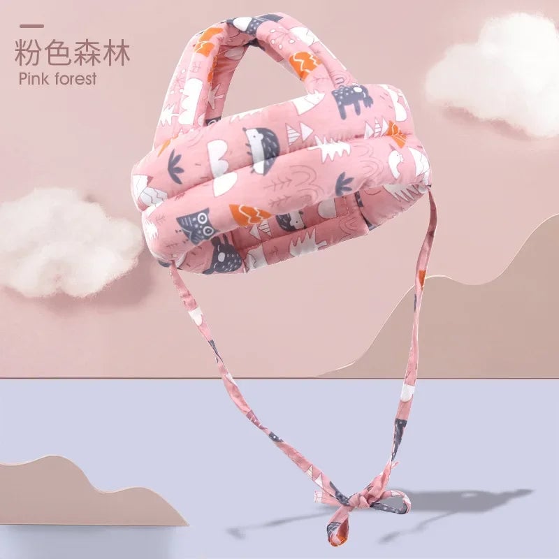 Adjustable Baby Safety Helmet Soft Anti-Collision Head Protection
