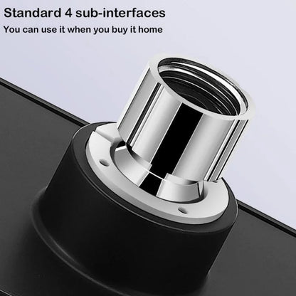 360° Pressurized Rain Shower Head Mini-Surround Large Water Flow