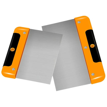 4-10" Stainless Steel Putty Knife Set Wall Scraper Trowel Tool