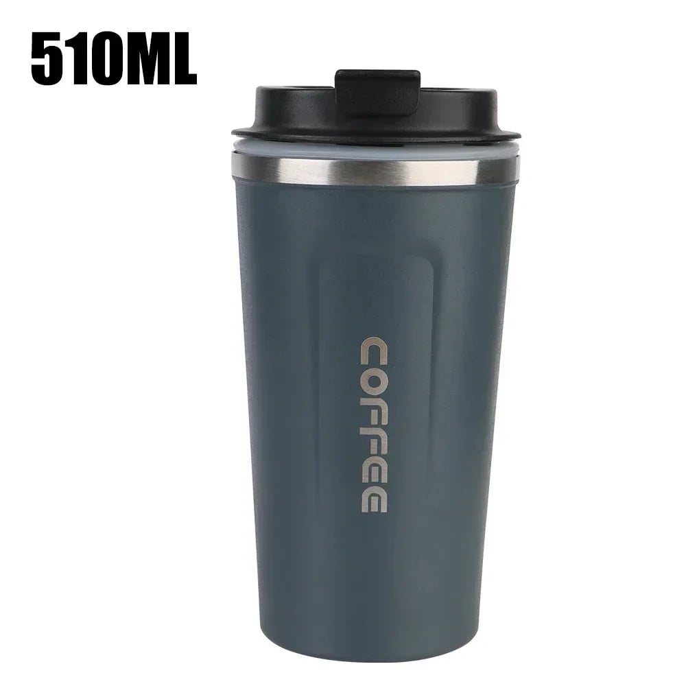 380/510ML Double Wall Stainless Steel Leak-Proof Travel Thermos Mug