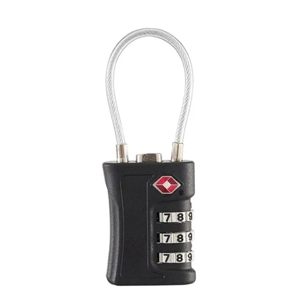 TSA 3-Digit Travel Lock - Zinc Alloy Luggage Security Lock