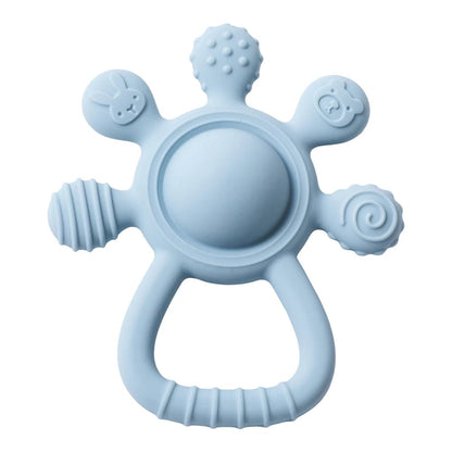 Food Grade Silicone Baby Teether BPA Free Sensory Rattle Toy