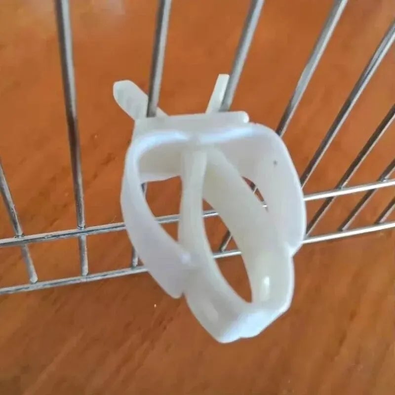 Parrot Food Holder Clip - Fruit Vegetable Cuttlefish Bone Feeder