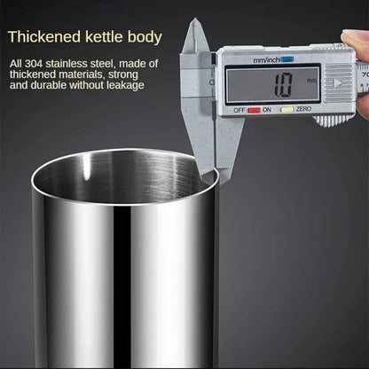 304 Stainless Steel Oil Pot Drip-Proof Kitchen Storage Container