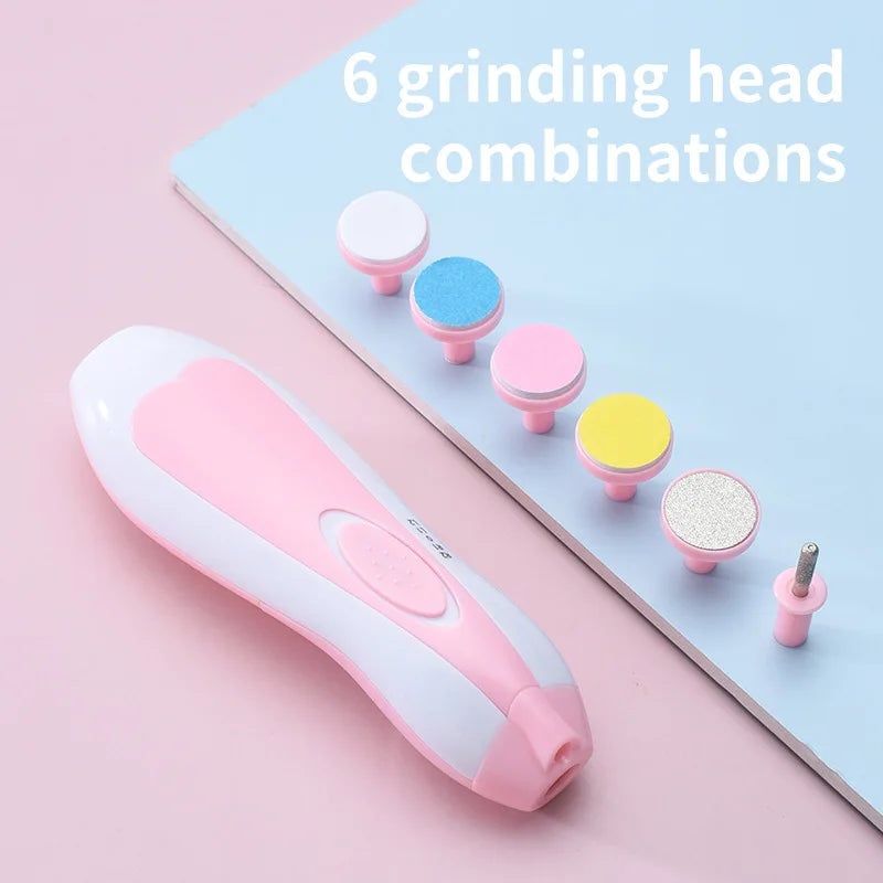 Baby Nail Clipper Set - Safe Trimmer Files Grooming Manicure Kit