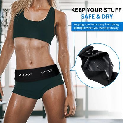 iPhone 15 14 13 12 11 Running Waistband Phone Pouch Outdoor Sports