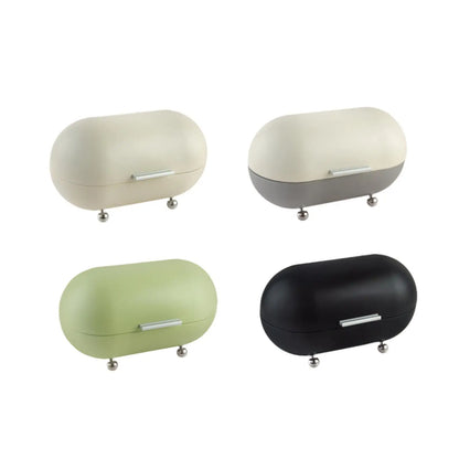 Farmhouse Bread Storage Container - Countertop Food Box for Bakery