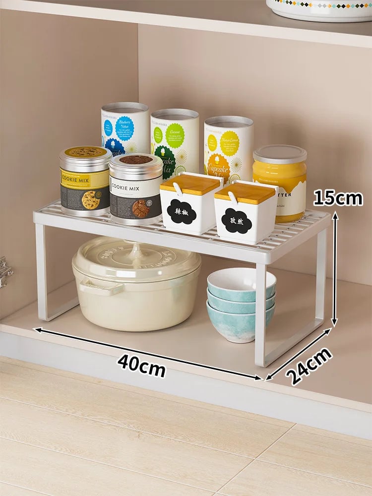 Multi-Layer Kitchen Countertop Organizer Spice Rack Storage Shelf