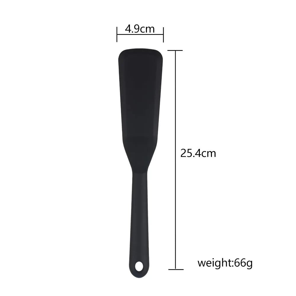 Silicone Spatula Thin Rubber Edge Egg Omelette Crepe Nonstick