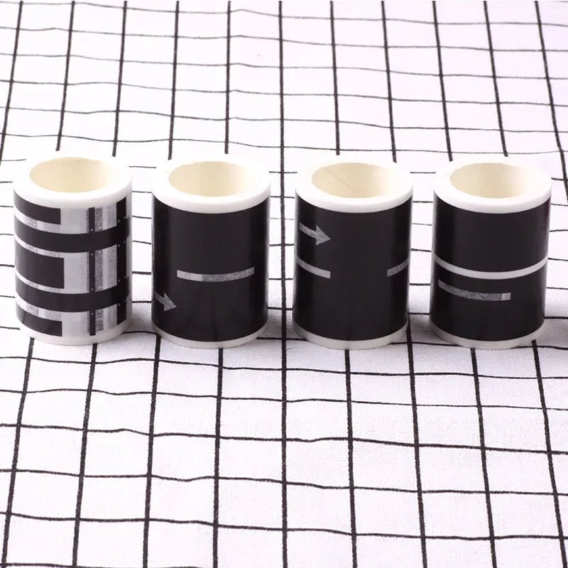 48mm x 5m Highway Road Tape Sticker - Creative Traffic Play Tape