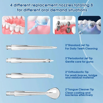 Portable Electric Sonic Dental Irrigator Teeth Scaler Tartar Remover