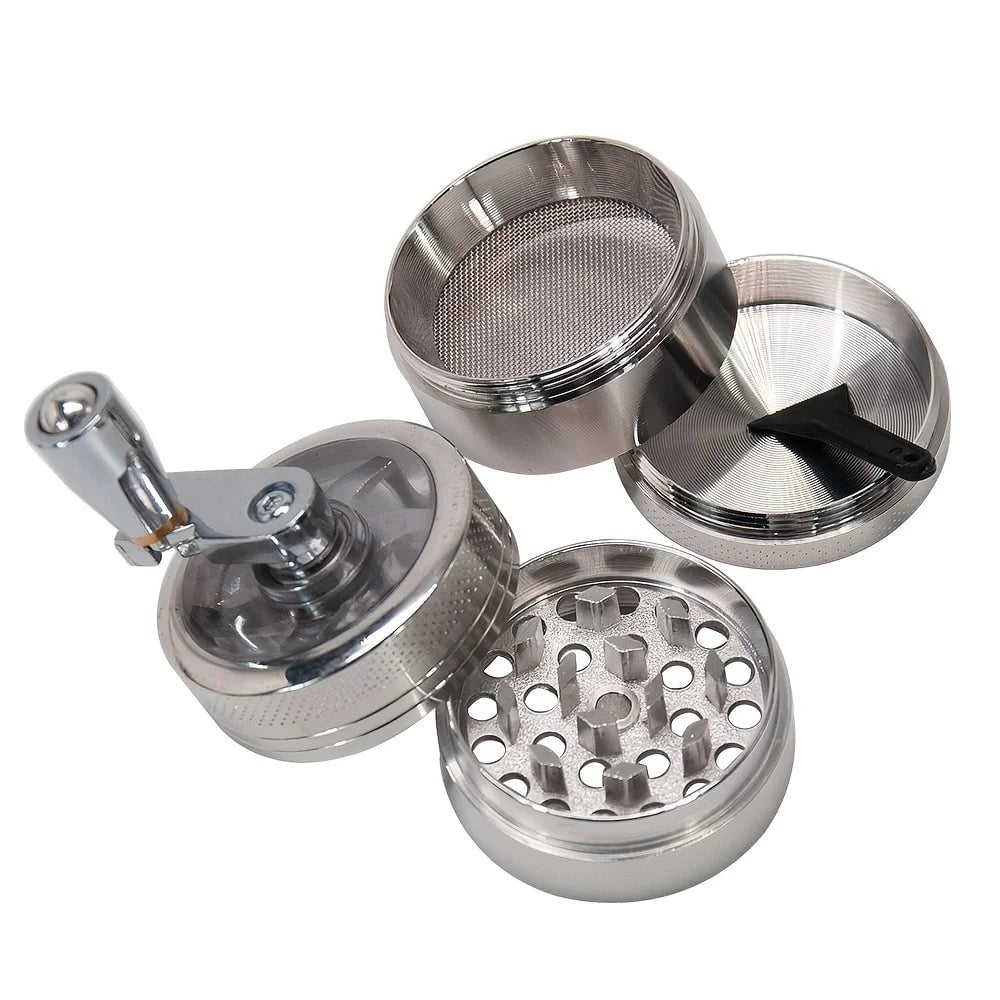 Manual Spice Grinder - Nutmeg Ginger Salt Pepper Crusher Hand Tool