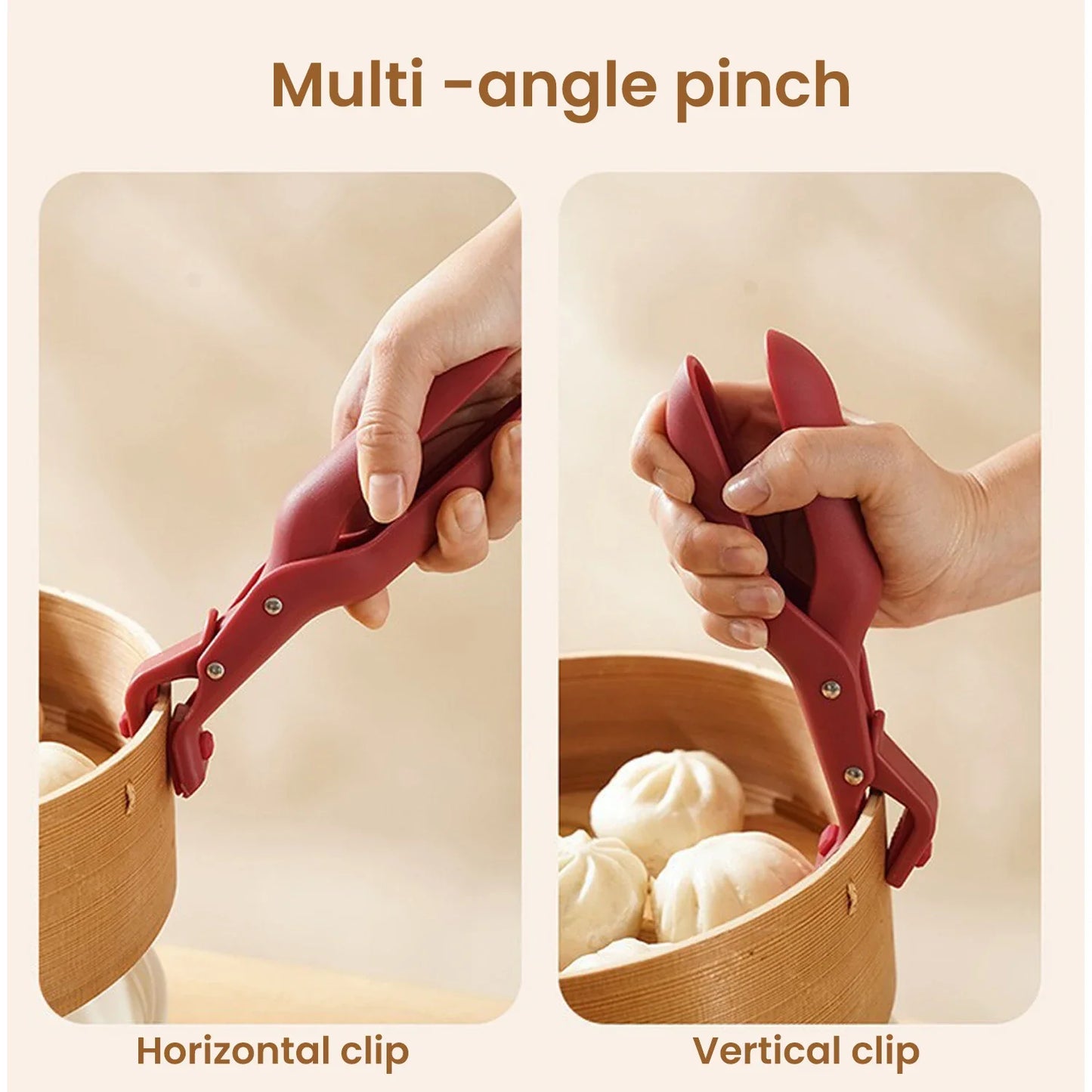 Silicone Anti-Scald Clips - Heat-Resistant Pot Bowl Dish Lifter