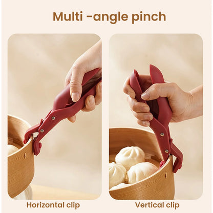 Silicone Anti-Scald Clips - Heat-Resistant Pot Bowl Dish Lifter