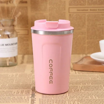 380/510ML Double Wall Stainless Steel Leak-Proof Travel Thermos Mug