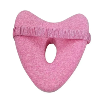 Memory Foam Heart-Shaped Leg Pillow for Pregnancy & Sciatica Relief