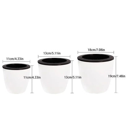 Self Watering Plant Pot - Durable Herb Vegetable Flower Planter