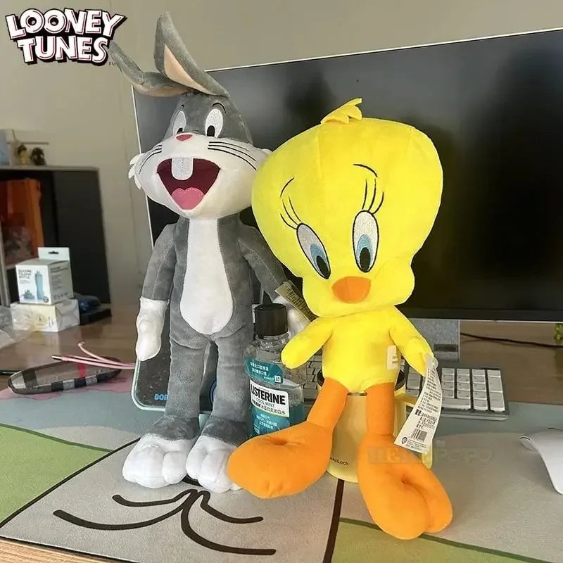Looney Tunes Bugs Bunny Tweety Plush Set 42cm 35cm Stuffed Toys