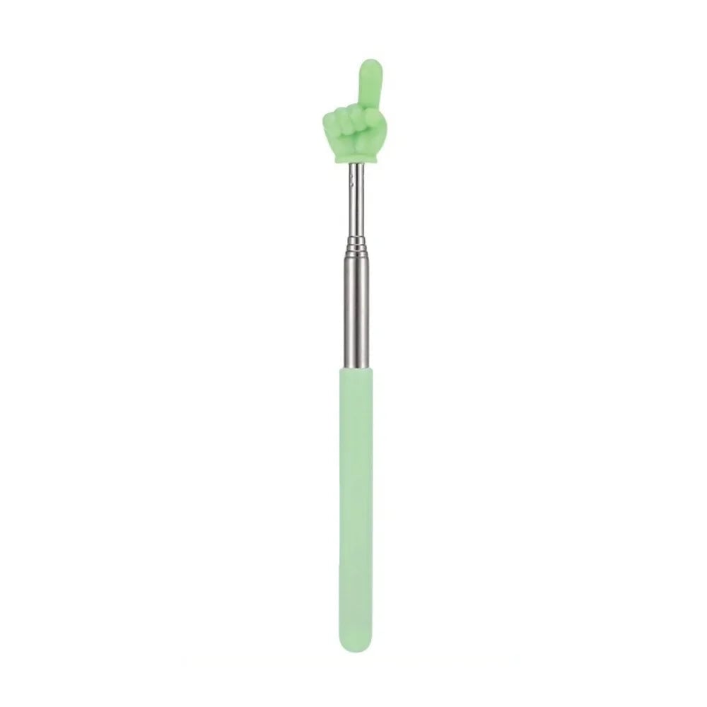 Telescopic Stainless Steel Teaching Pointer Rod - Finger Design Stick