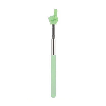 Telescopic Stainless Steel Teaching Pointer Rod - Finger Design Stick