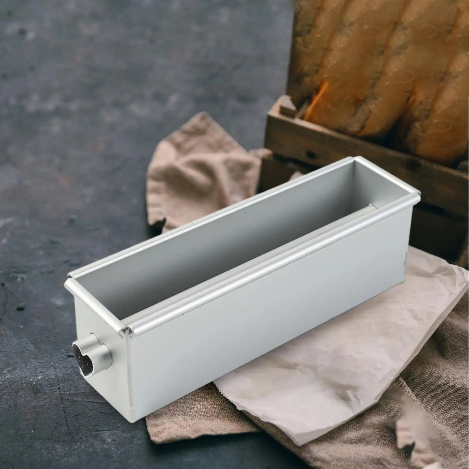 Non-Stick Aluminium Alloy Loaf Pan - Toast Bread Cake Baking Mold