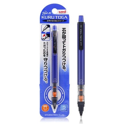 UNI Kuru Toga M5-452 0.5mm Mechanical Pencil Auto Rotation Drawing