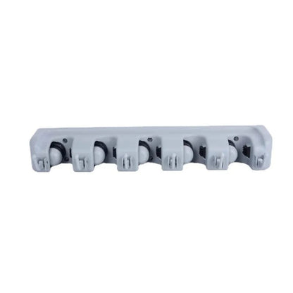 Wall Mount Mop Holder Hook - Kitchen Bathroom Broom Organizer
