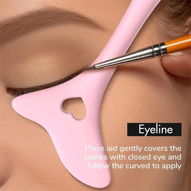 Silicone Eyeliner Stencil Wing Tips Multi-functional Makeup Tool